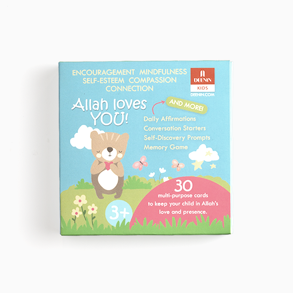 Allah loves You Memory Game & Affirmation Cards