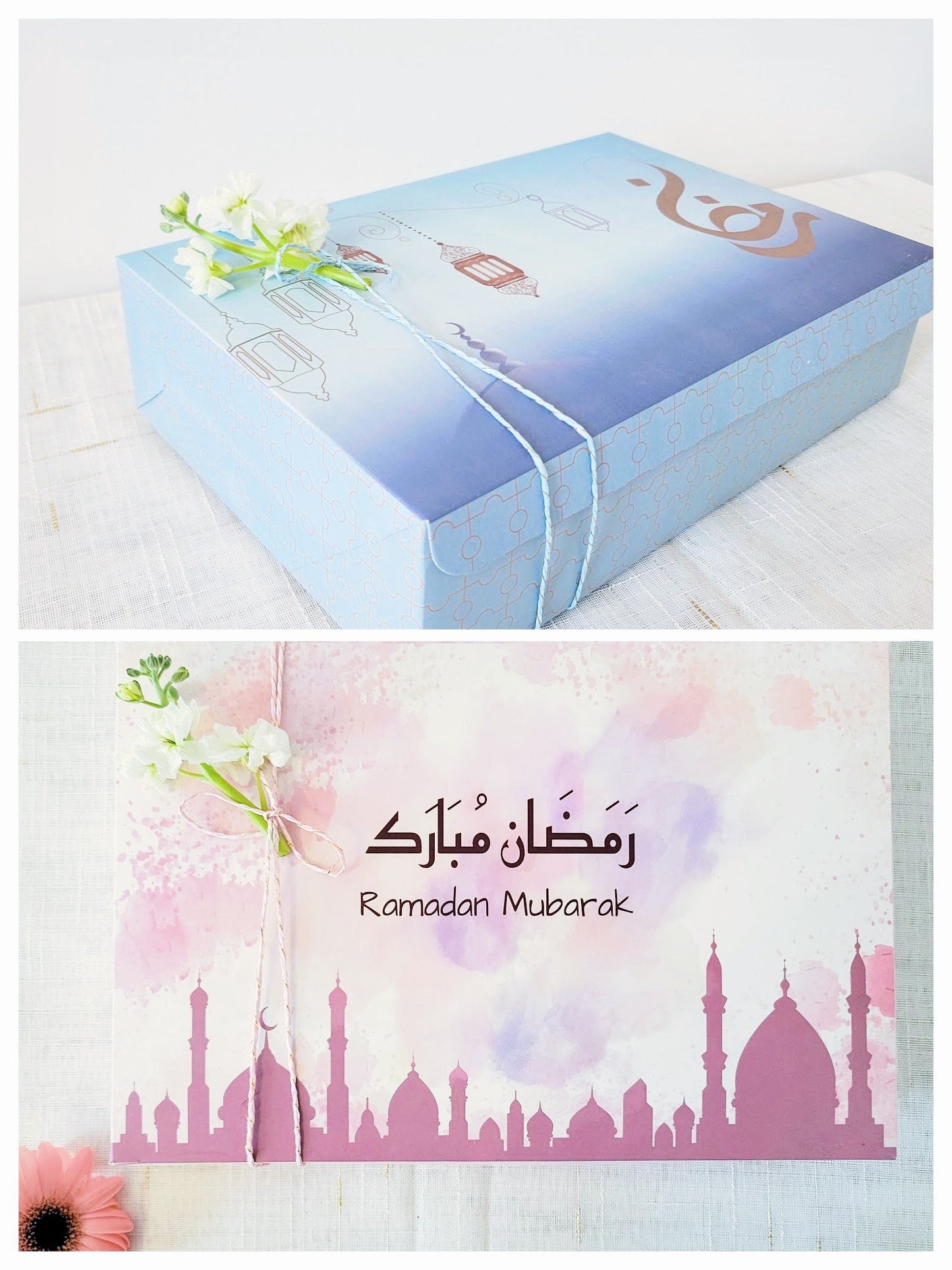 Ramadan Premium Gift Boxes – 2 Design Options Available (Dawn & Dusk)