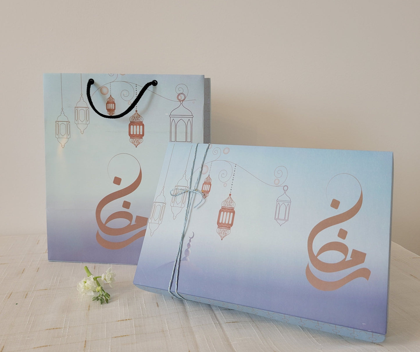 🌙 Limited Edition Ramadan Bundle – Set of 1 Box and 1 Bag (2 Designs available)
