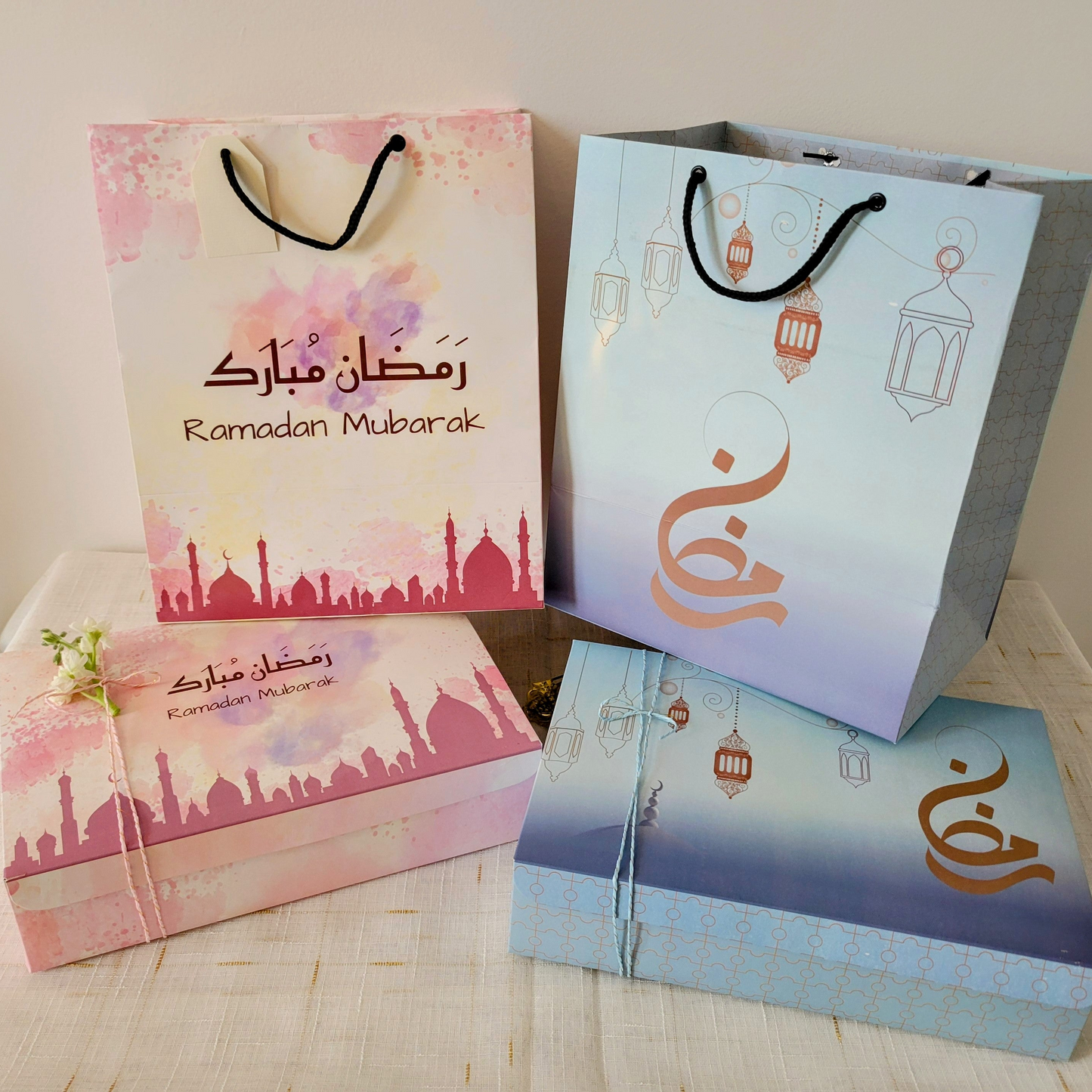 🌙 Limited Edition Ramadan Bundle – Set of 1 Box and 1 Bag (2 Designs available)
