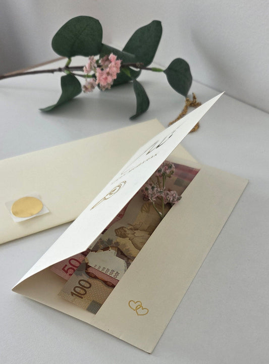 Nikah Money Card – Elegant Islamic Cash Gift Holder