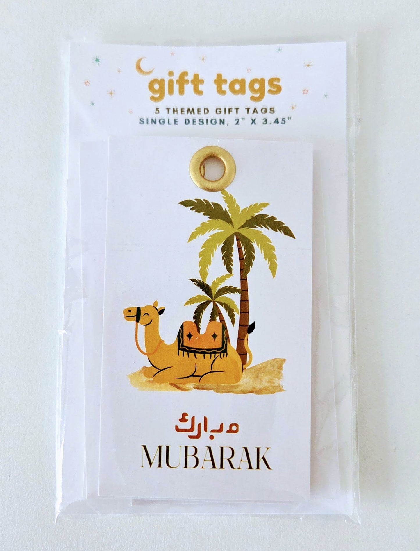 Pack of 5 Festive Gift Tags – 4 Unique Themes