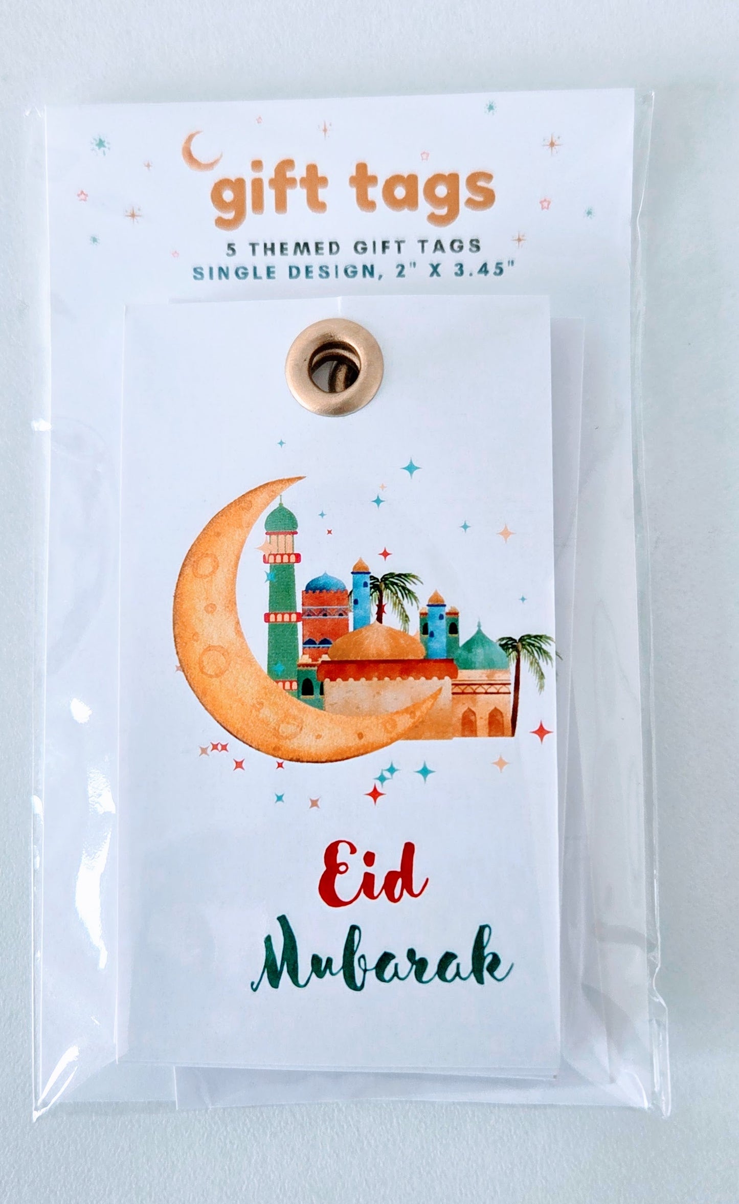 Pack of 5 Festive Gift Tags – 4 Unique Themes