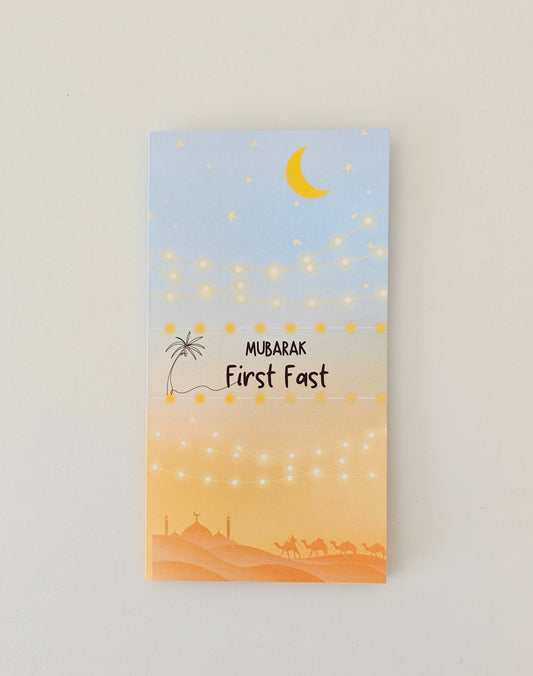 First Fast Money Card - Cash Gift Holder