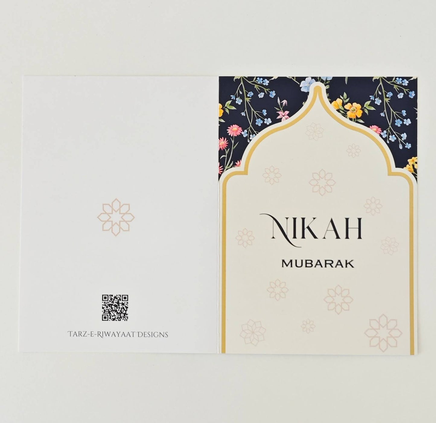 Nikah Greeting Cards – 2 Design Options Available