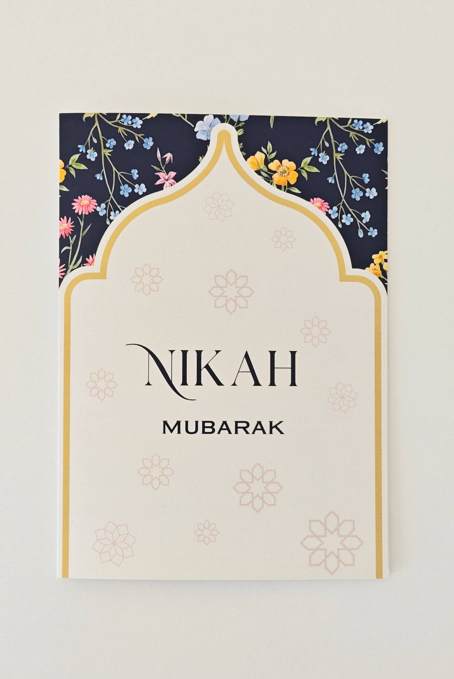 Nikah Greeting Cards – 2 Design Options Available