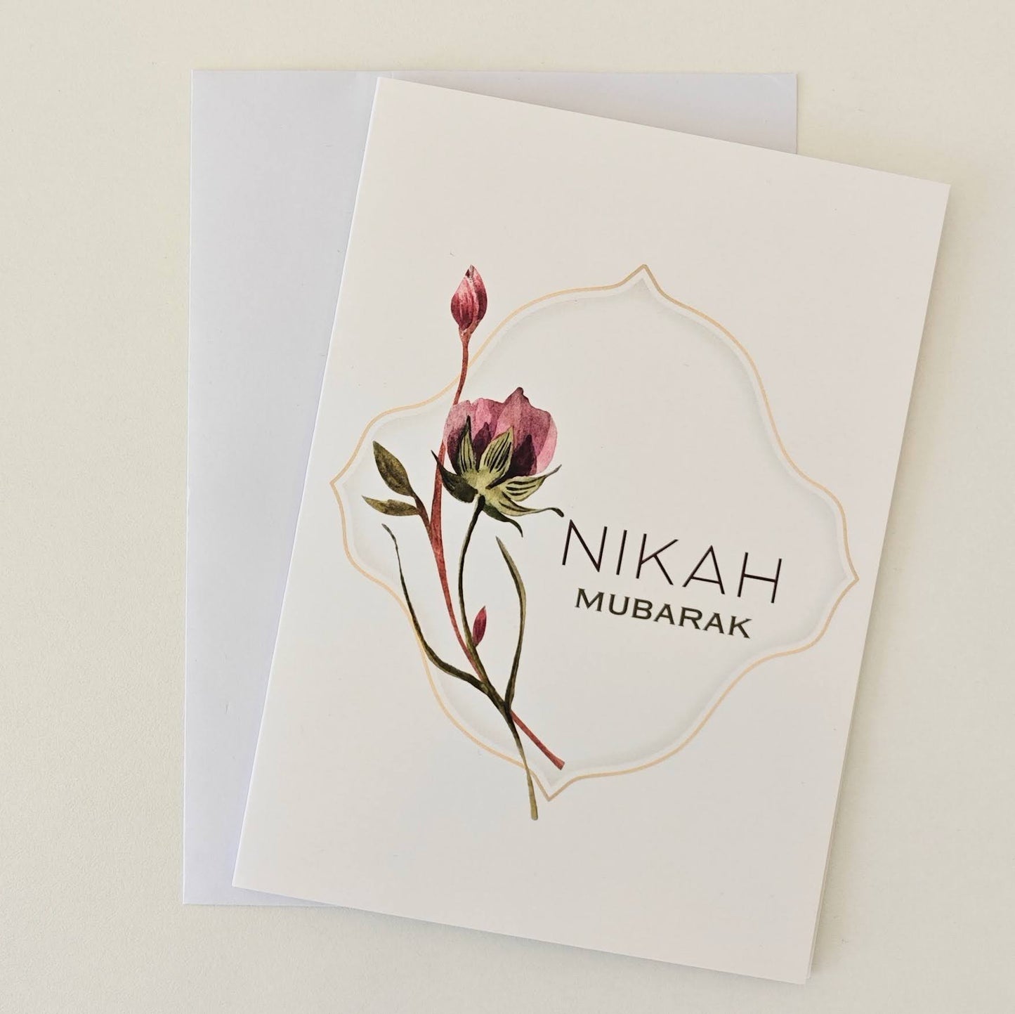 Nikah Greeting Cards – 2 Design Options Available