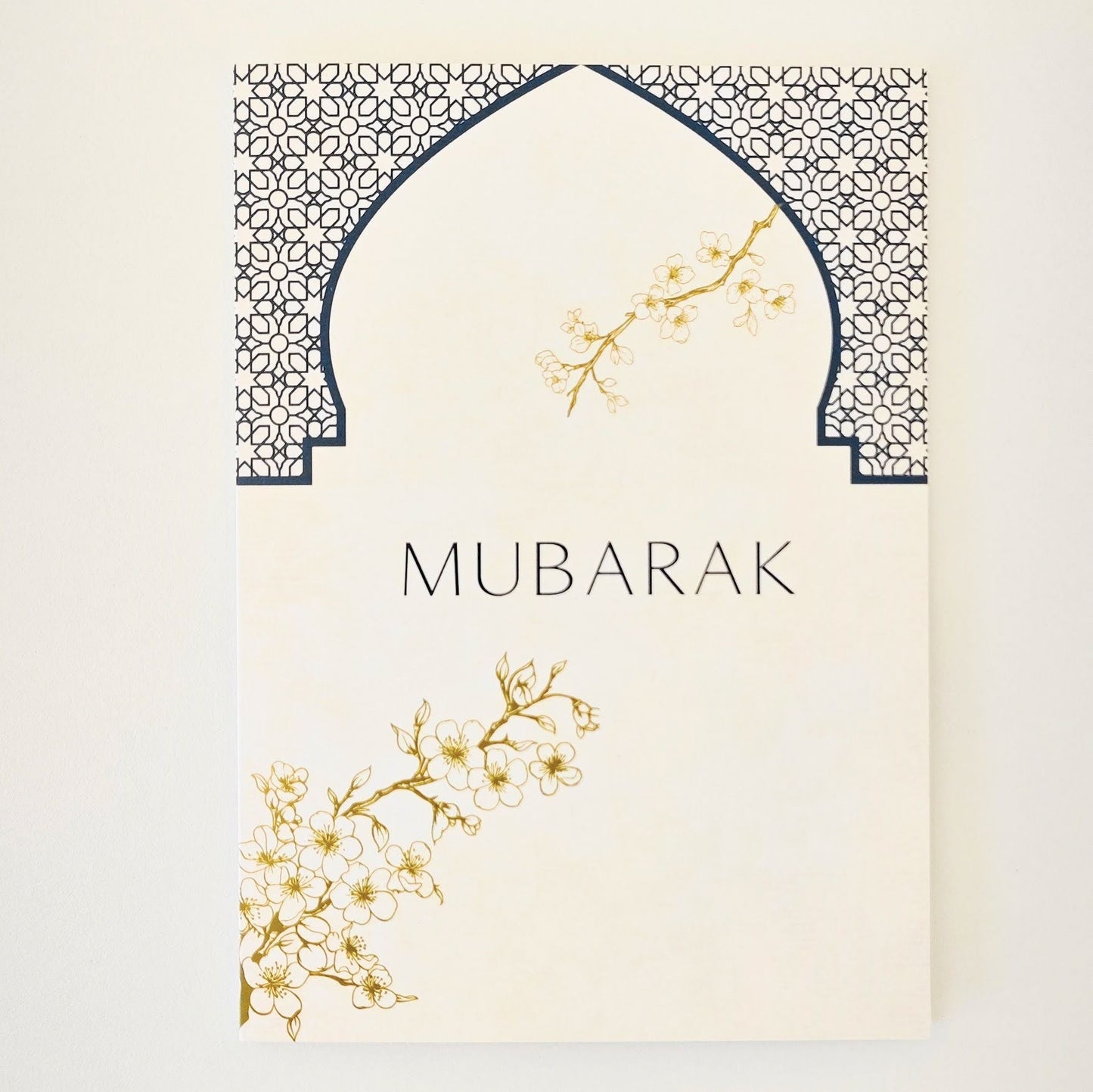 Mubarak Greeting Card - 2 Unique Designs Available